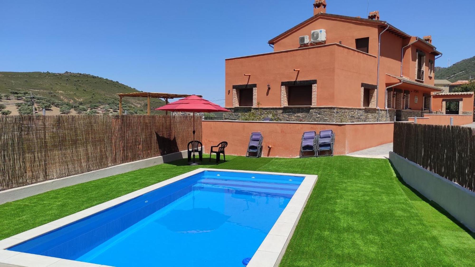 Casa Rural La Colmena Del Geoparque Navatrasierra Екстериор снимка